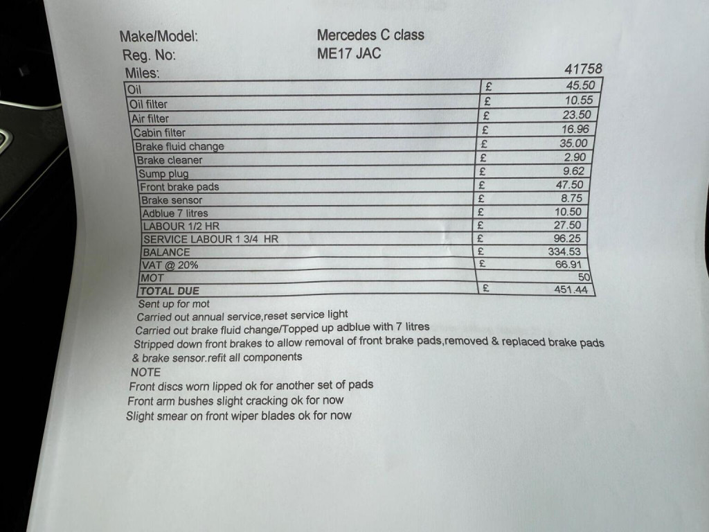 MERCEDES-BENZ C CLASS