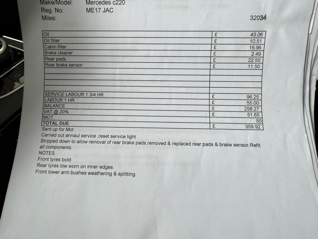 MERCEDES-BENZ C CLASS