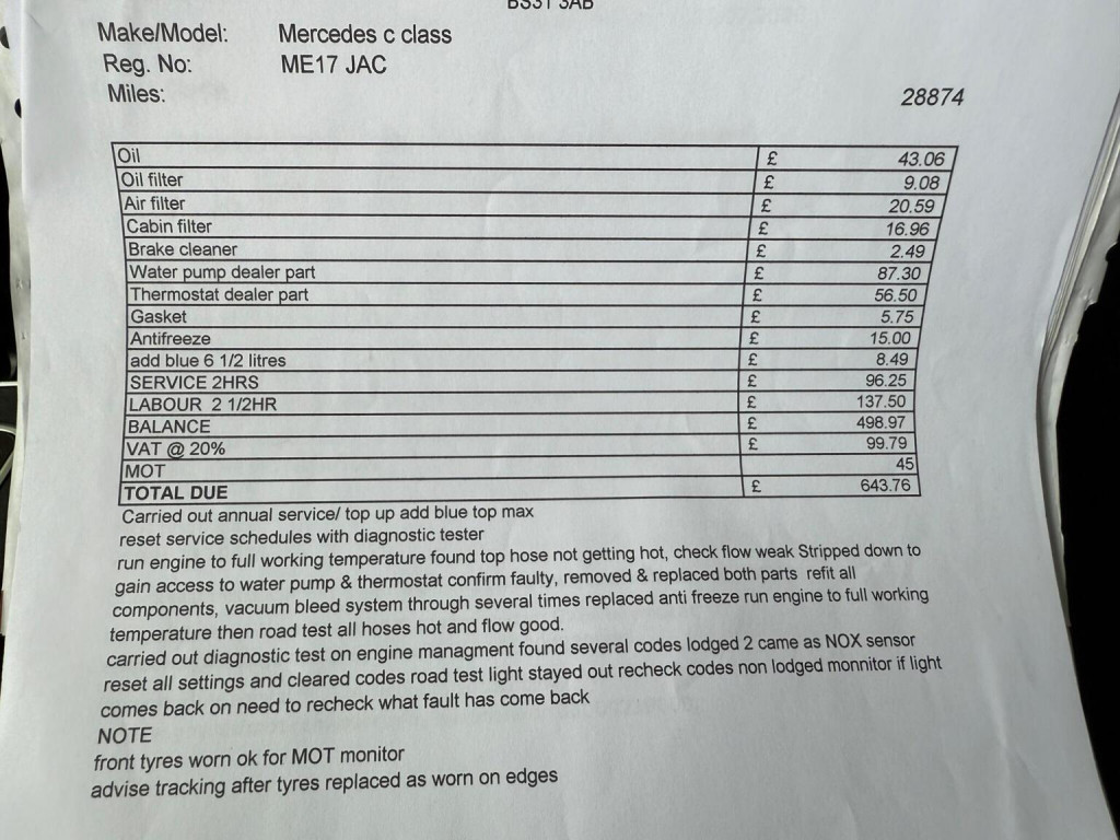 MERCEDES-BENZ C CLASS