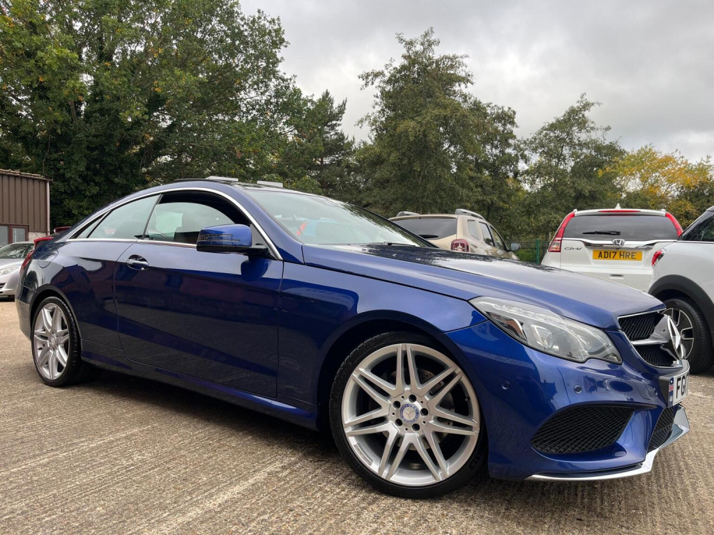 MERCEDES-BENZ E CLASS 3.0 E350d V6 AMG Line Edition (Premium) G-Tronic+ Euro 6 (s/s) 2dr (2017/17)