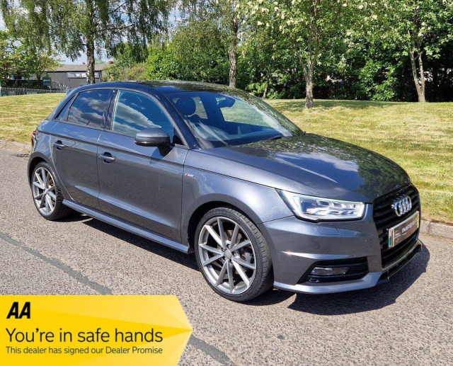 AUDI A1 1.4 TFSI CoD Black Edition Sportback S Tronic Euro 6 (s/s) 5dr (Nav) (2017/67)