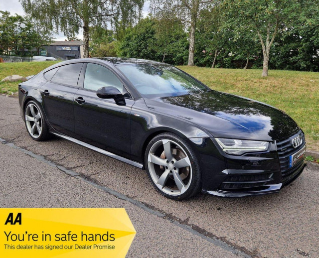 AUDI A7 3.0 TDI V6 Black Edition Sportback S Tronic quattro Euro 6 (s/s) 5dr (2016/16)