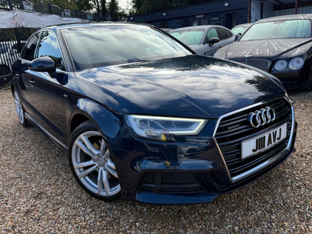AUDI A3 2.0 TDI S line S Tronic Auto 6Spd quattro Euro 6 (s/s) 4dr (2017/17)