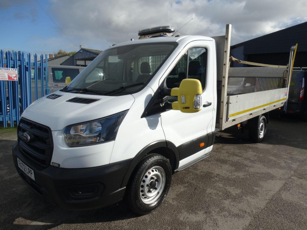 FORD TRANSIT 2.0ECOBLUE 350 L4 XLWB DROPSIDE TAIL EU6