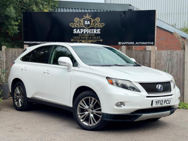 LEXUS RX 3.5 450h V6 Advance CVT 4WD Euro 5 (s/s) 5dr (Sunroof)