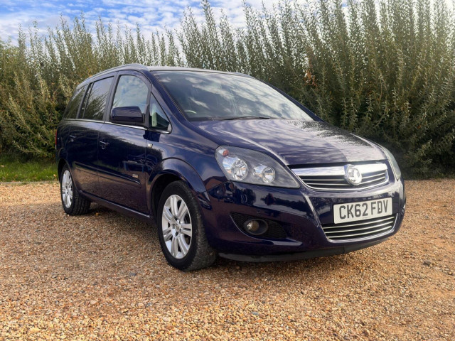 VAUXHALL ZAFIRA 1.8 16V Design Petrol Manual Euro 5 SNav