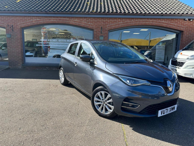 RENAULT ZOE R135 EV50 52kWh Iconic Auto 5dr (Rapid Charge)