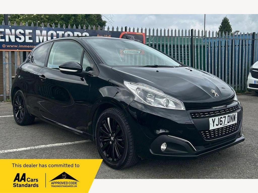 PEUGEOT 208 1.2 PureTech Black Edition Euro 6 3dr