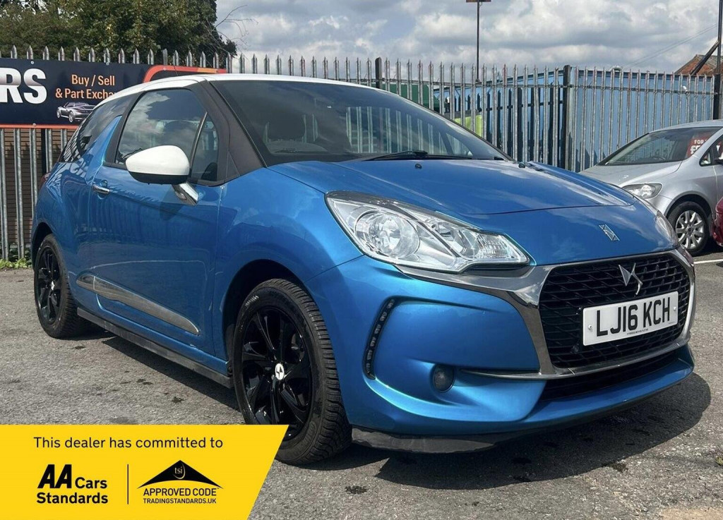 DS AUTOMOBILES DS 3 1.6 BlueHDi Elegance Euro 6 (s/s) 3dr