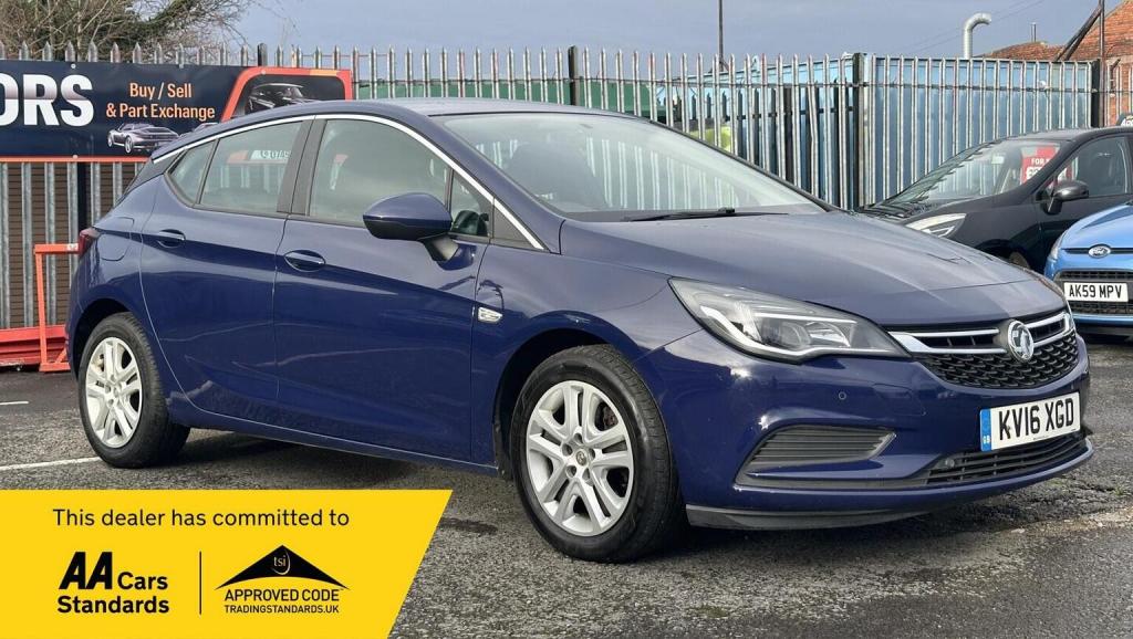 VAUXHALL ASTRA 1.6 CDTi ecoFLEX Tech Line Euro 6 (s/s) 5dr