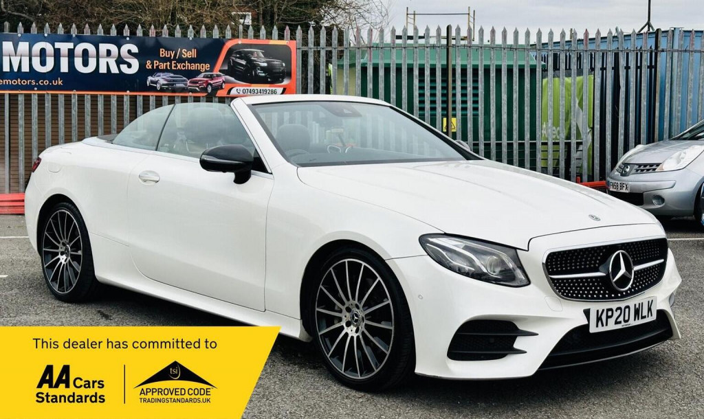 MERCEDES-BENZ E CLASS 2.0 E300 AMG Line Night Edition (Premium Plus) Cabriolet G-Tronic+ Euro 6 (s/s) 2dr