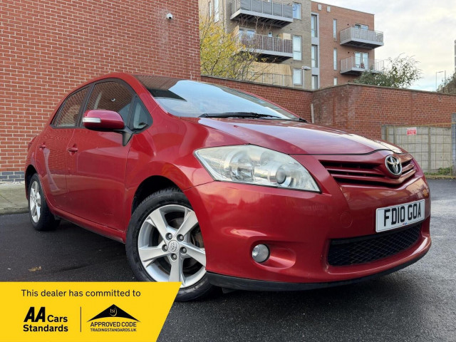 TOYOTA AURIS 1.33 Dual VVT-i TR Euro 4 (s/s) 5dr