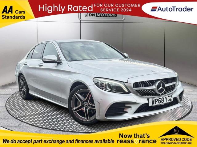 MERCEDES-BENZ C CLASS 2.0 C220d AMG Line (Premium) G-Tronic+ Euro 6 (s/s) 4dr