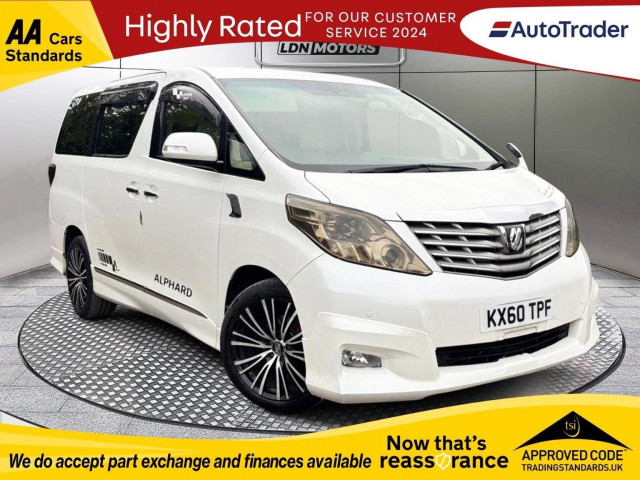 TOYOTA ALPHARD 2.4 PETROL+GAS VVTI AUTO 8 SEATS